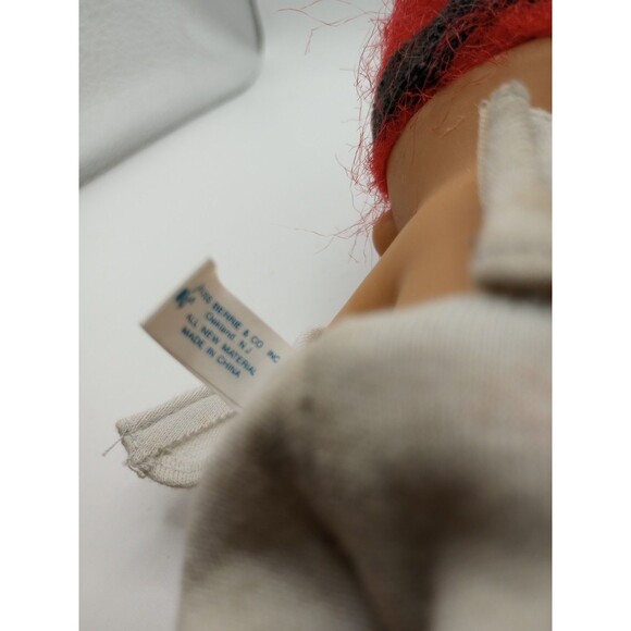 RARE NFL Team Property Of Falcons XXL Vintage 90s 5" Russ Trolls Doll Red Hair - Picture 8 of 8
